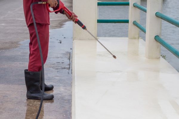 Industrial Concrete Cleaning in Turlock